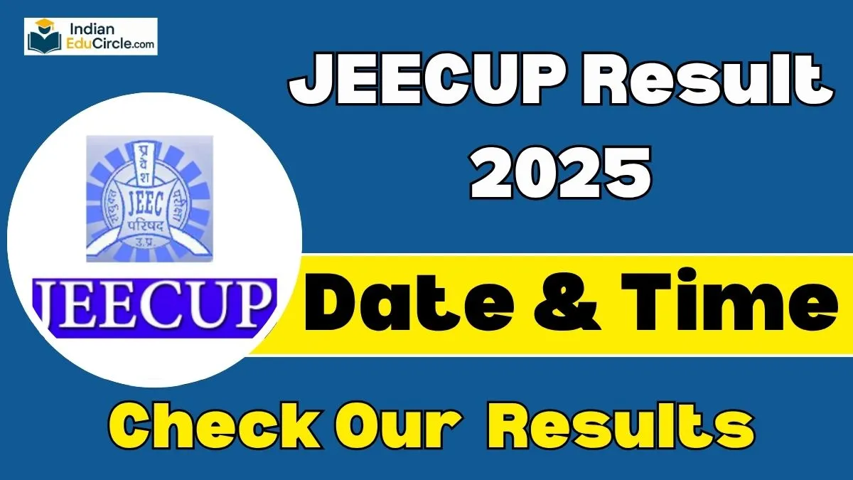 JEECUP Result 2025 Date and Time