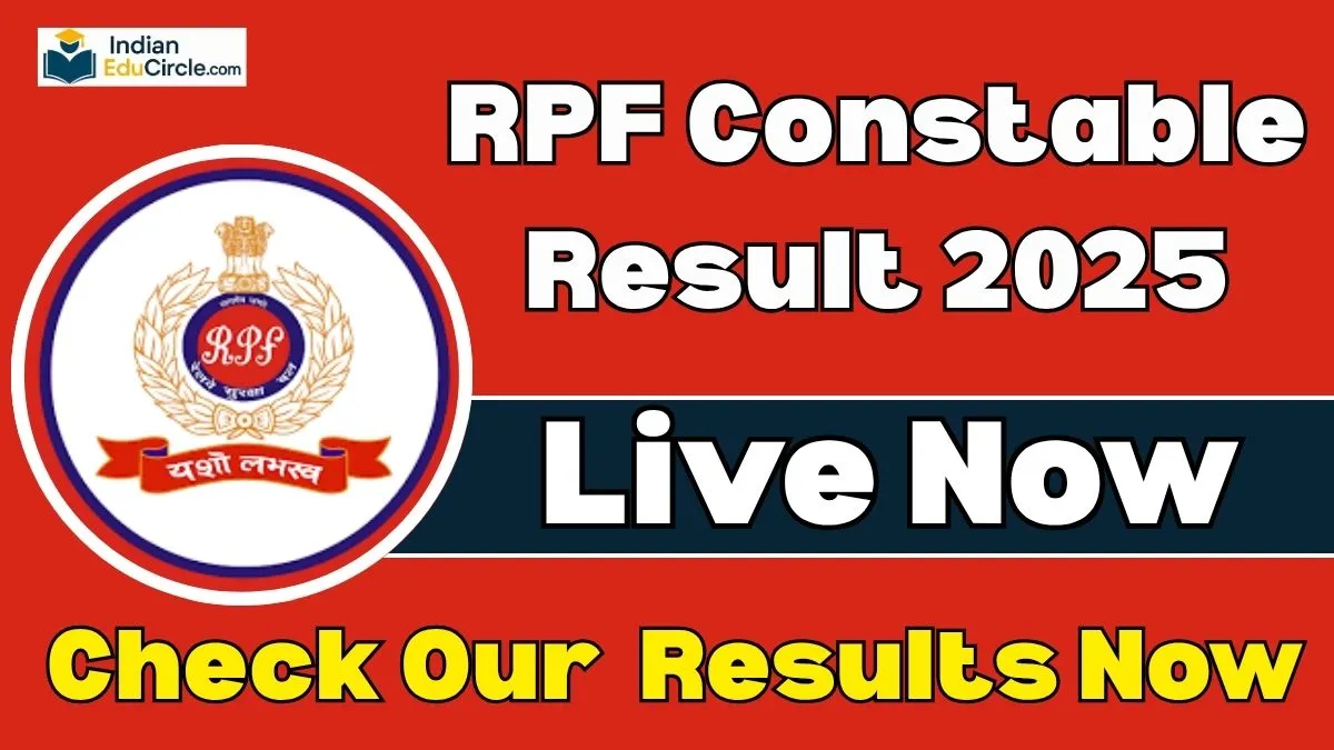 RPF Constable Result 2025