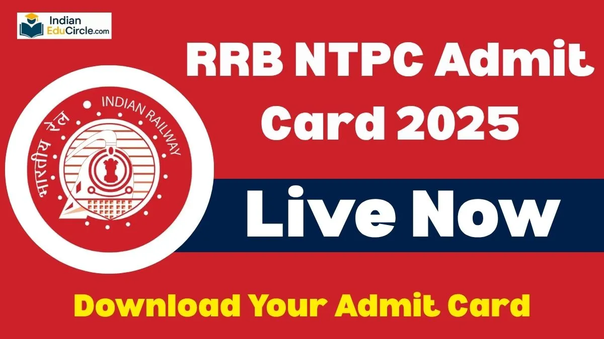 RRB NTPC Admit Card 2025