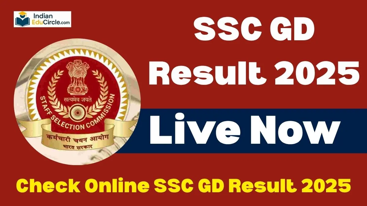 SSC GD Result 2025
